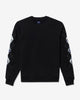 Noah - Argyle Appliqué Sweatshirt - Black - Swatch