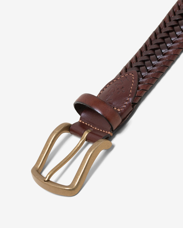 Noah - Braided Leather Belt - Detail