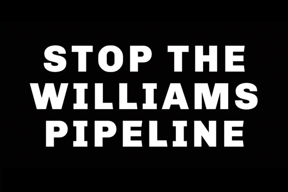 Stop the Williams Pipeline - Cover