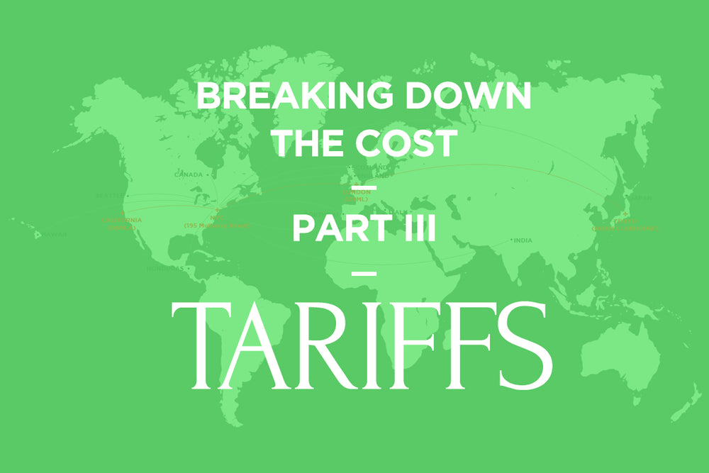 Breaking Down the Cost: Tariffs - Cover