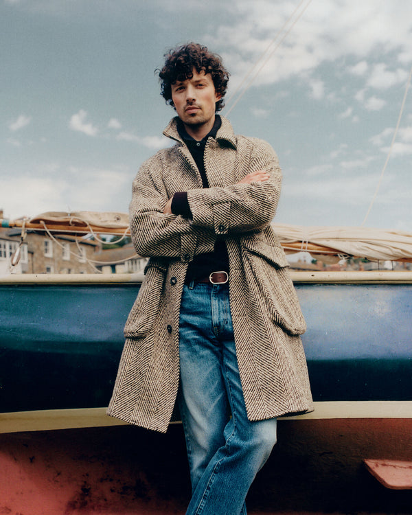 Noah - Donegal Overcoat - Detail