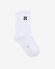 Noah - N Logo Sock - White - Swatch