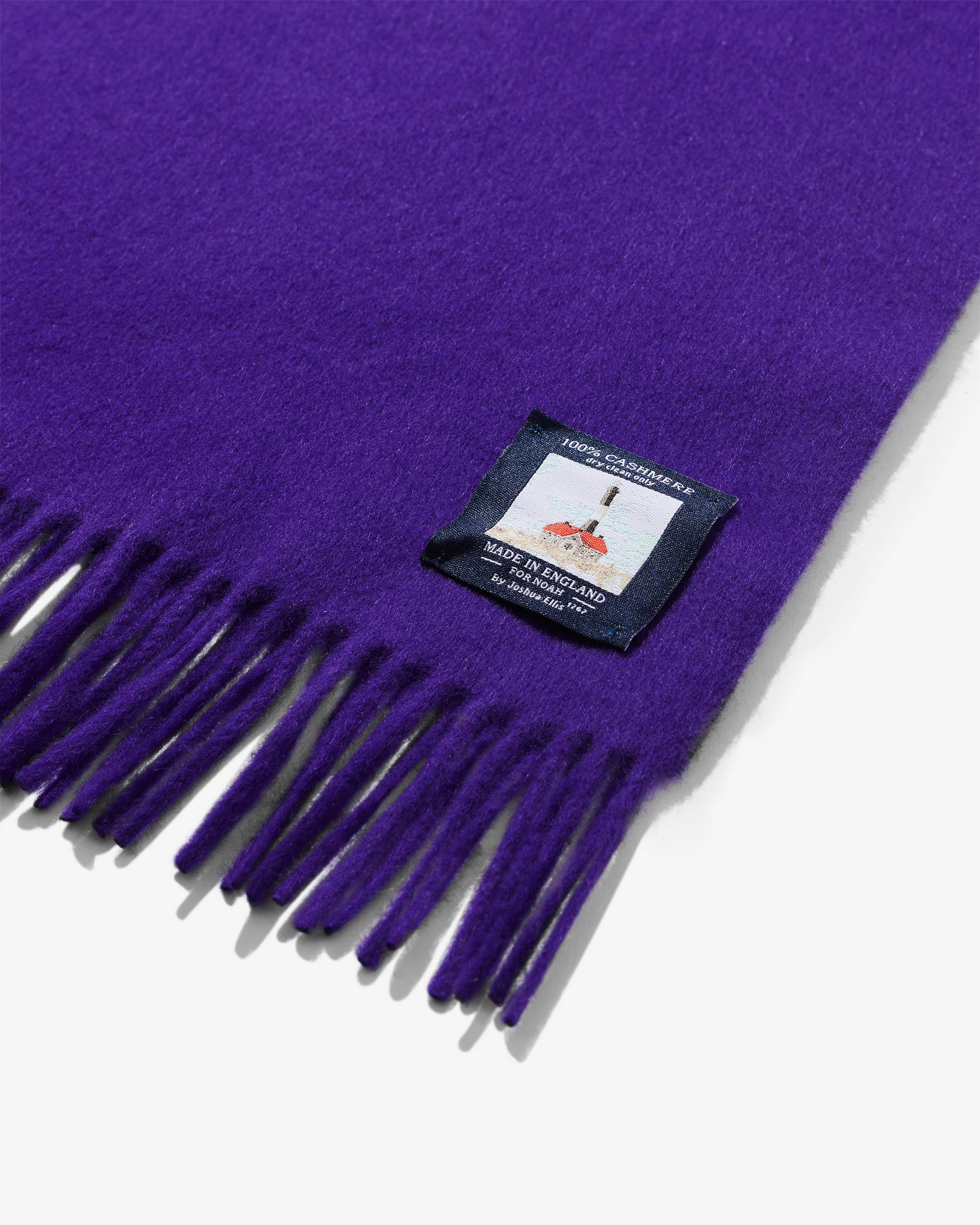 NOAH (ノア) JOSHUA ELLIS/NOAH CASHMERE SCARF 18098122000130 パープル ONE SIZE Cashmere Scarf - Noah