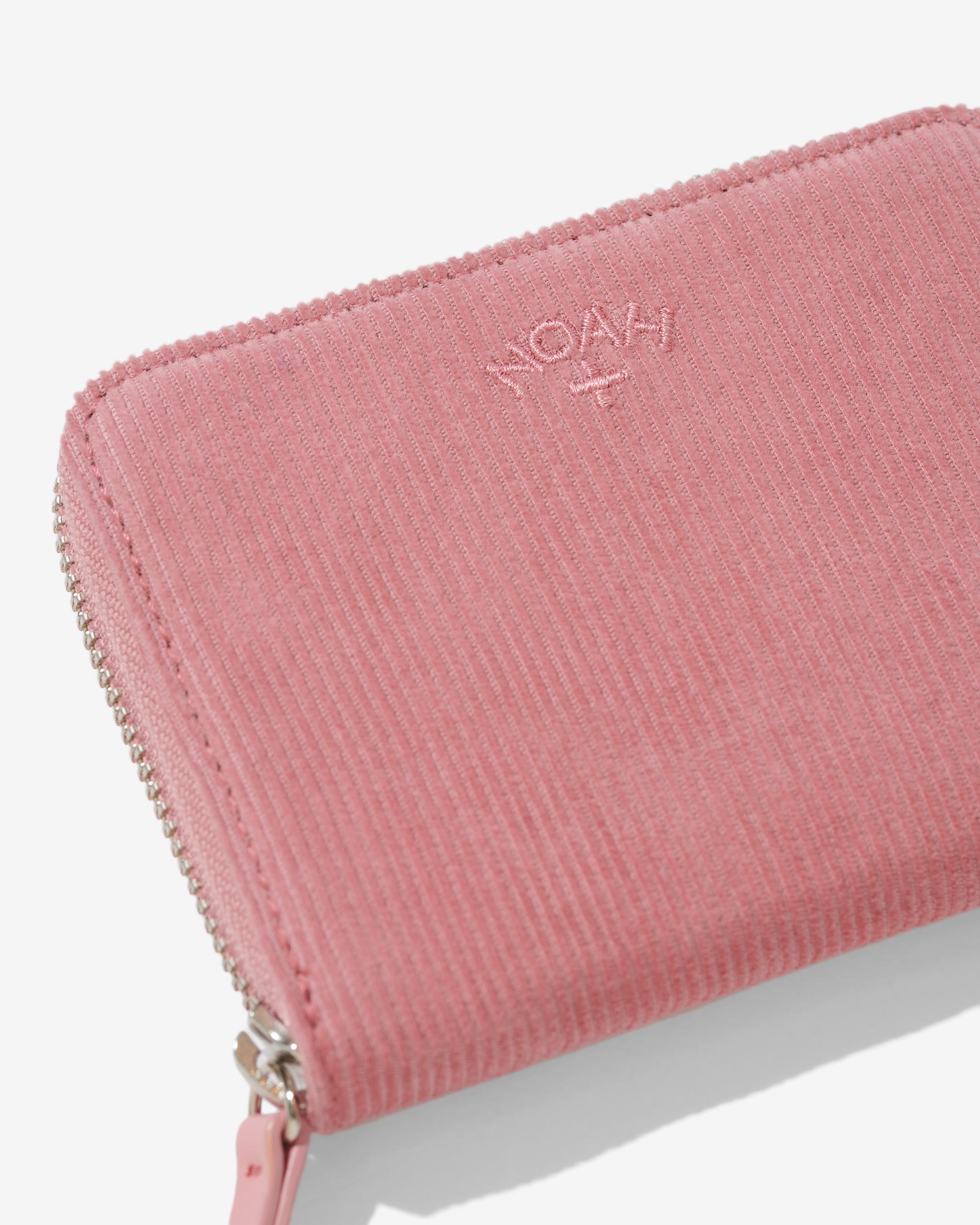 Corduroy Zip Wallet - Noah