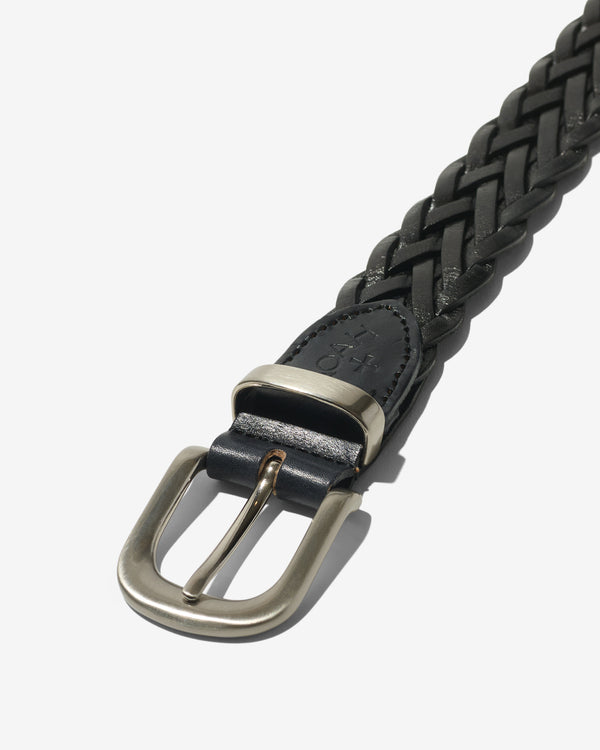 Noah - Braided Leather Belt - Detail