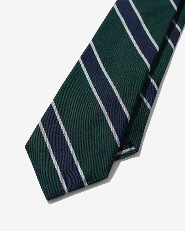Noah - Striped Silk Necktie - Detail