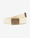 Noah - Cotton Web Belt - Natural - Swatch