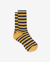 Golden Yellow / Navy Stripe