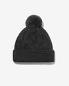 Noah - Fisherman Knit Beanie - Charcoal - Swatch