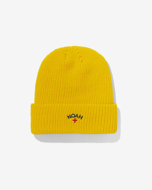 Noah - Core Logo Beanie-Yellow