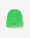 Noah - Core Logo Beanie - Lime - Swatch