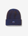 Noah - Tri-Color Beanie - Heather Grey/Royal/Navy - Swatch