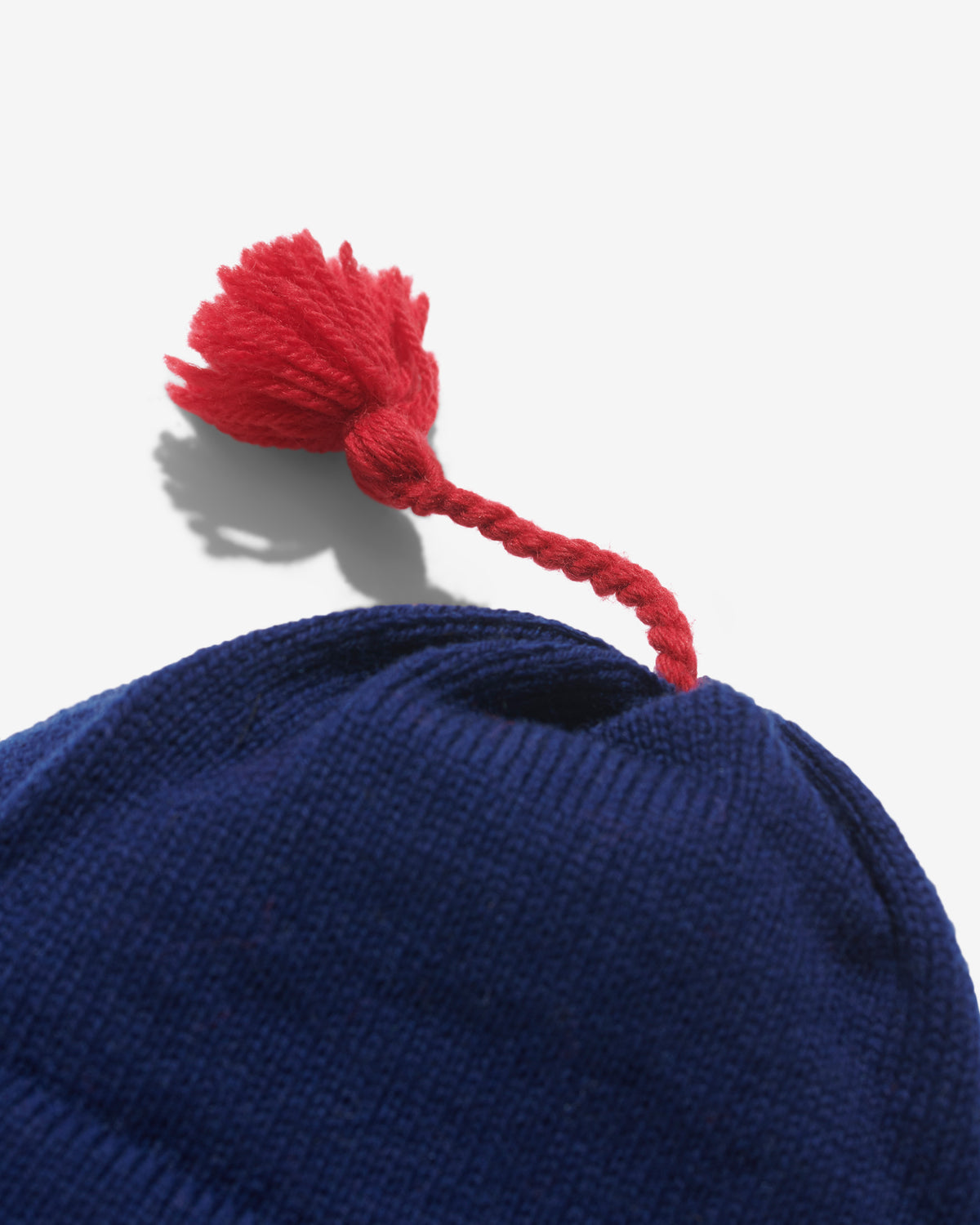 Wool Tassel Beanie