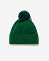 Noah - Wool Pom Pom Beanie - Irish Shamrock - Swatch