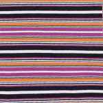 Noah - Vibrant Striped Top - Black/Multi - Swatch