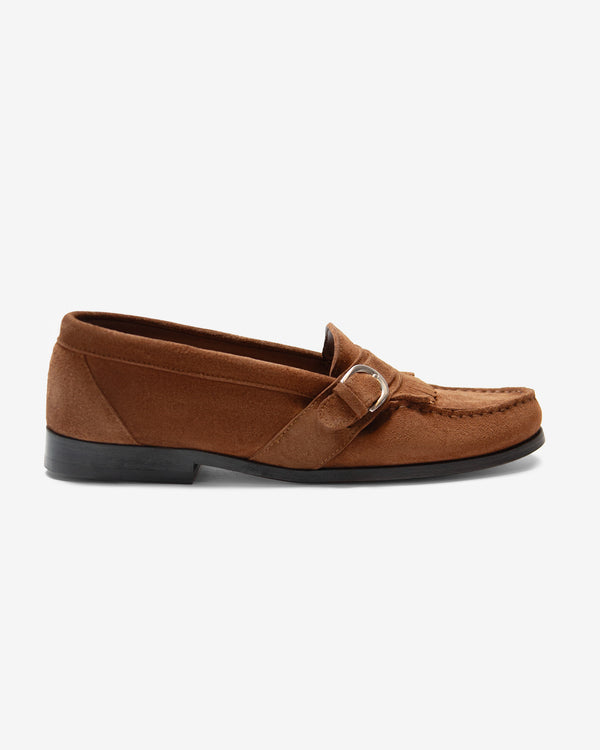 Noah - Suede Buckle Loafer - Detail