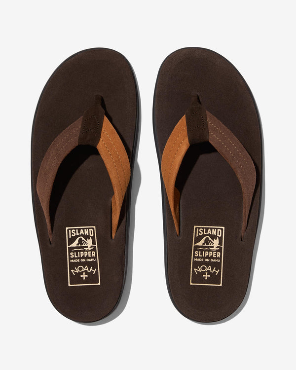 Noah - Tri-Color Suede Island Slipper - Detail