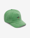 Noah - Recycled Denim Core Logo 5-Panel - Green - Swatch