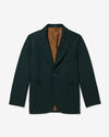 Noah - Barathea Wool Sack Jacket - Rifle Green - Swatch