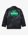 Noah - Noah x The Pogues Leather Sport Coat - Black - Swatch