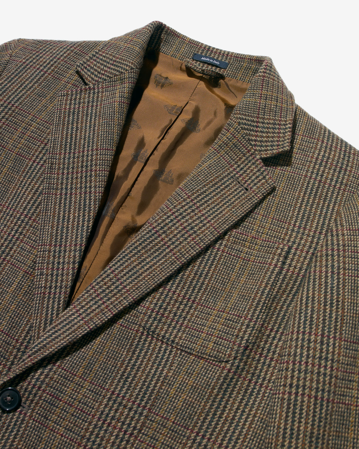 Glen Plaid Sack Jacket