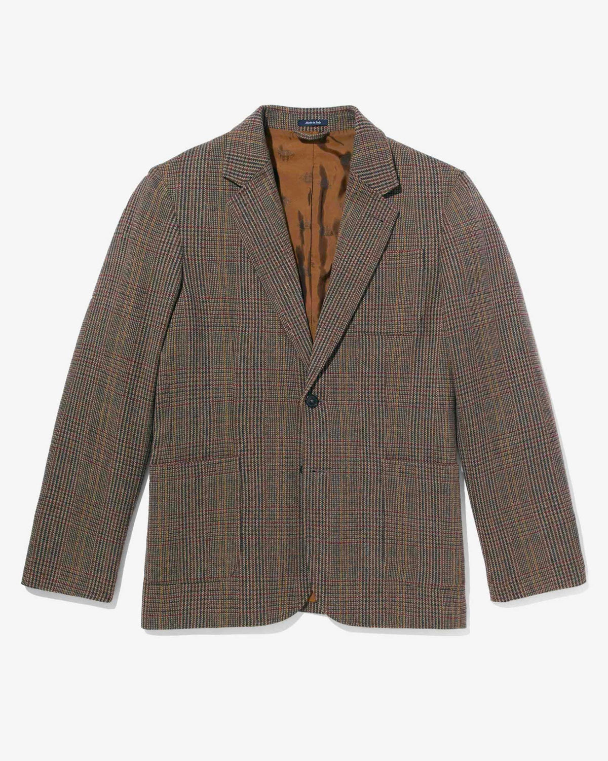 Glen Plaid Sack Jacket