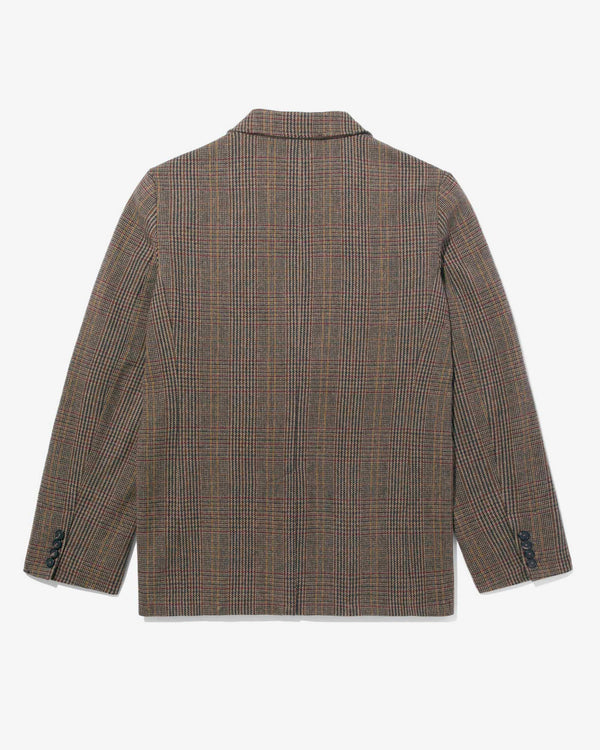 Noah - Glen Plaid Sack Jacket - Detail