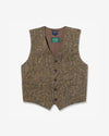 Noah - Donegal Suit Vest - Brown - Swatch