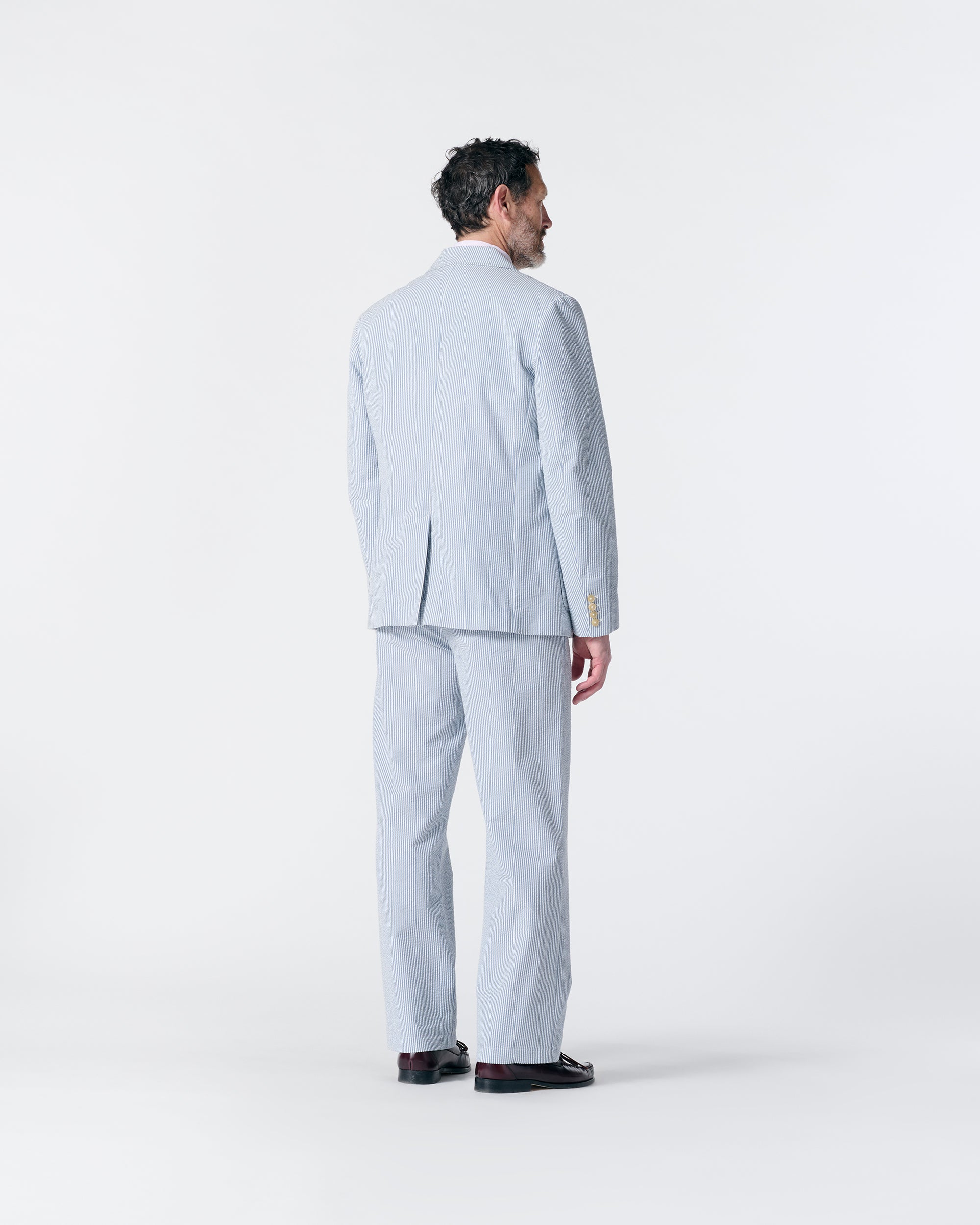 Seersucker Sack Jacket - Noah