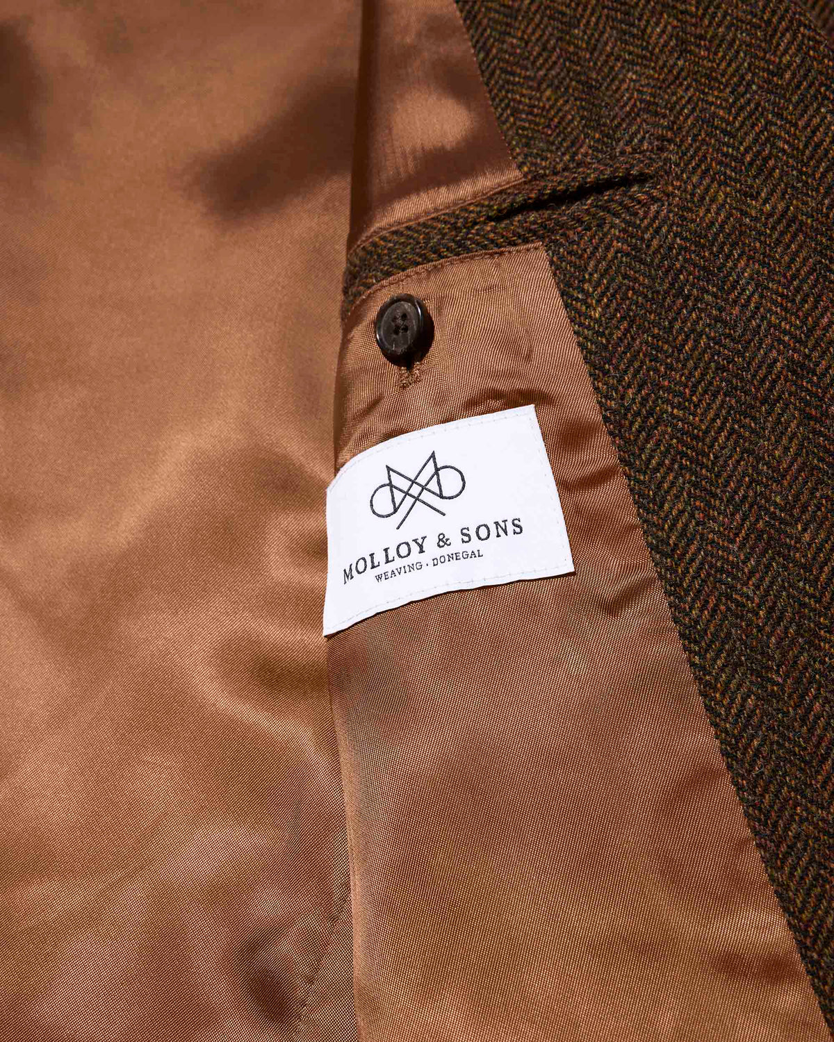 Wool Herringbone Sack Jacket