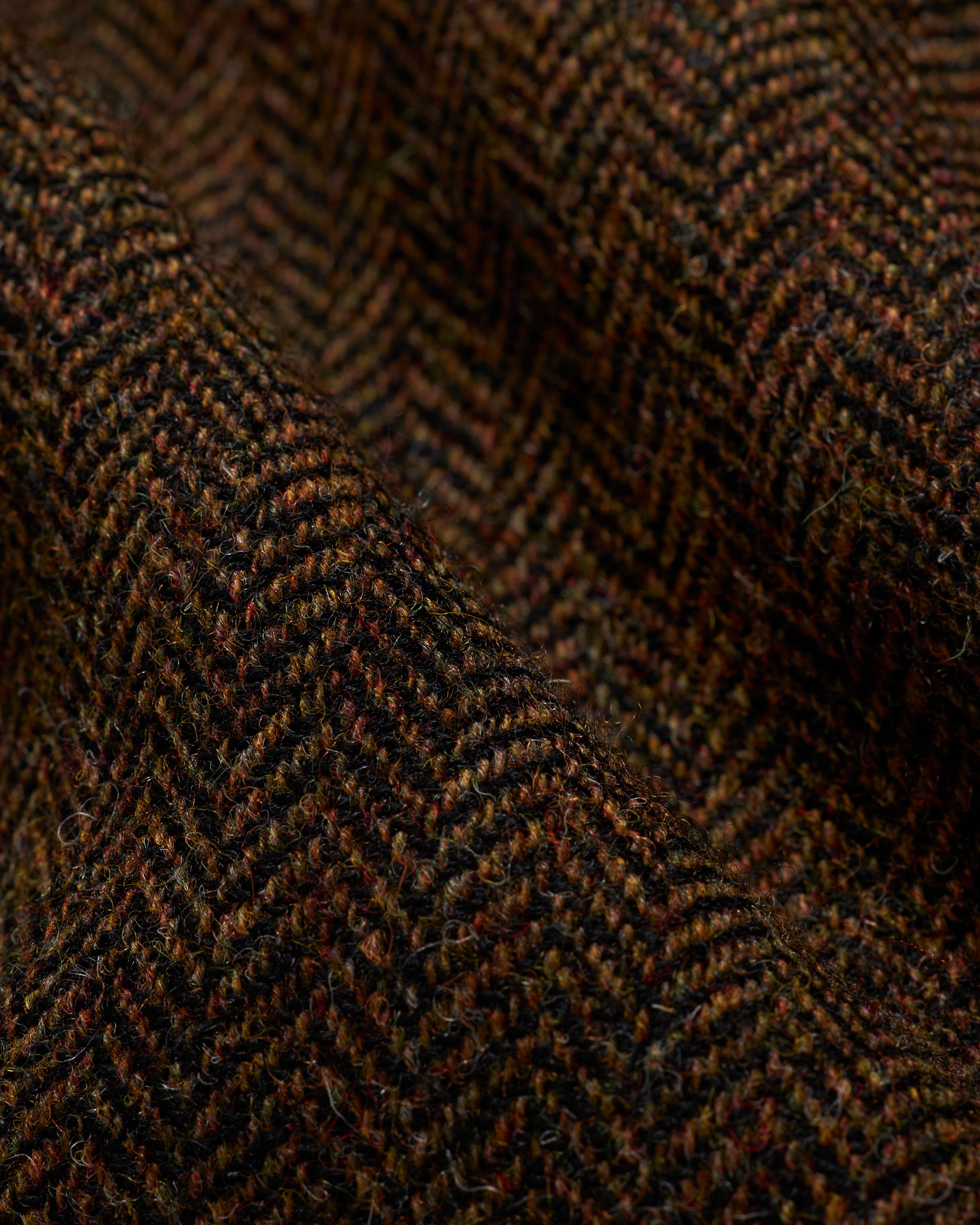 Wool Herringbone Sack Jacket - Noah