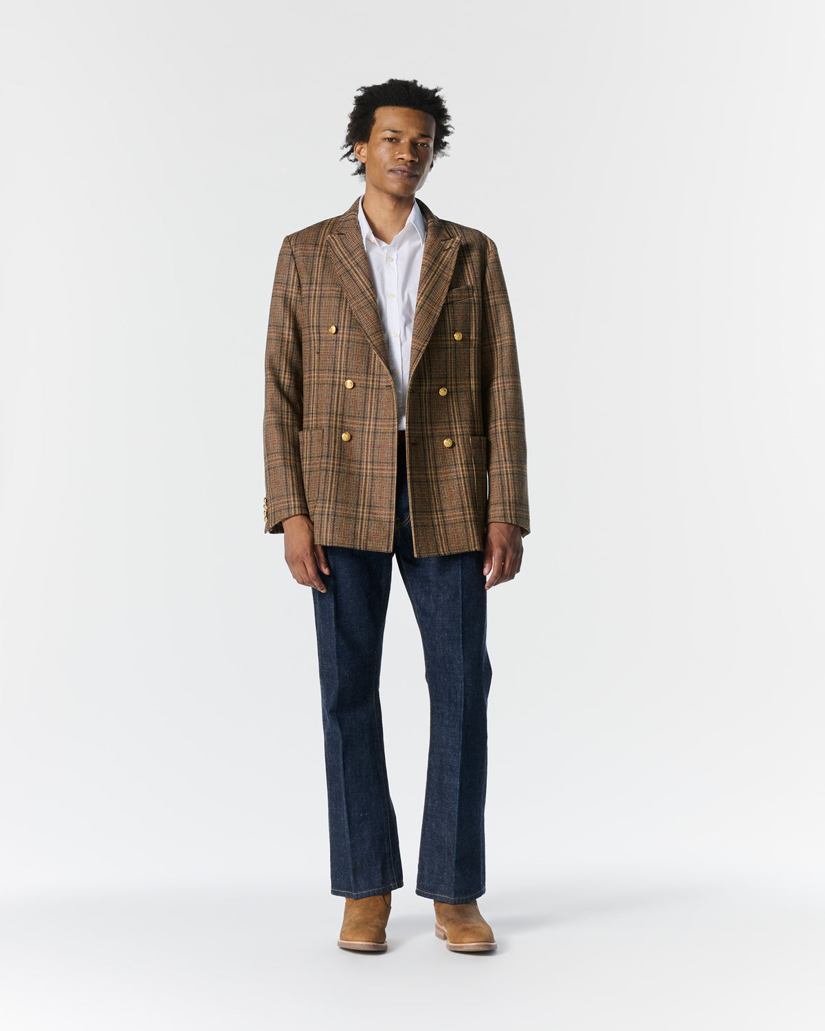 Double-Breasted Blazer