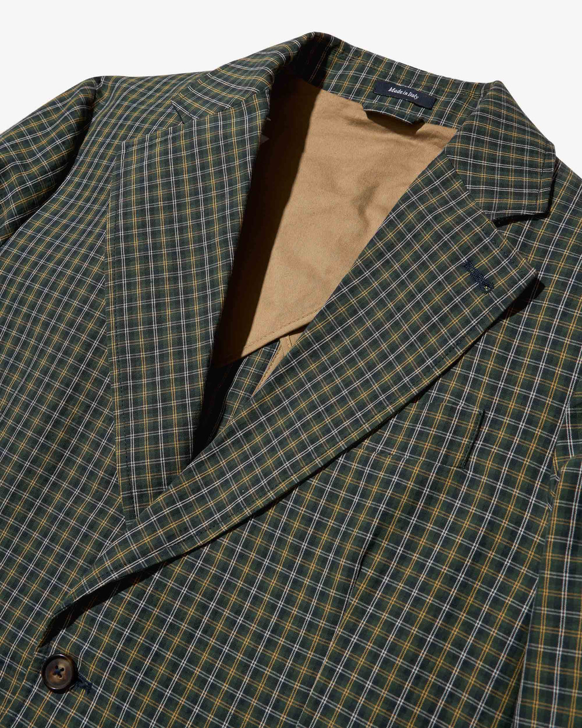 Seersucker Tartan Sport Jacket
