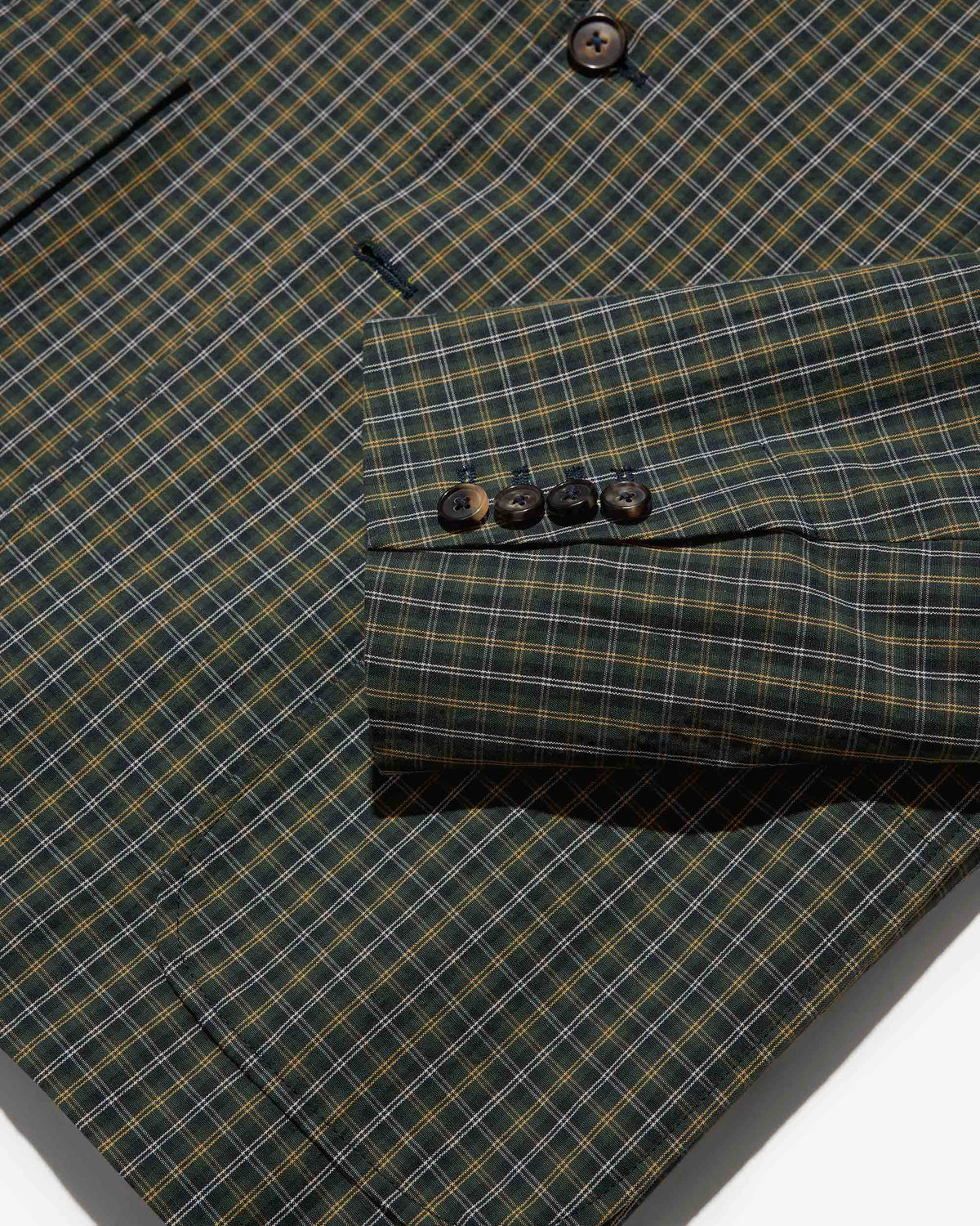 Seersucker Tartan Sport Jacket
