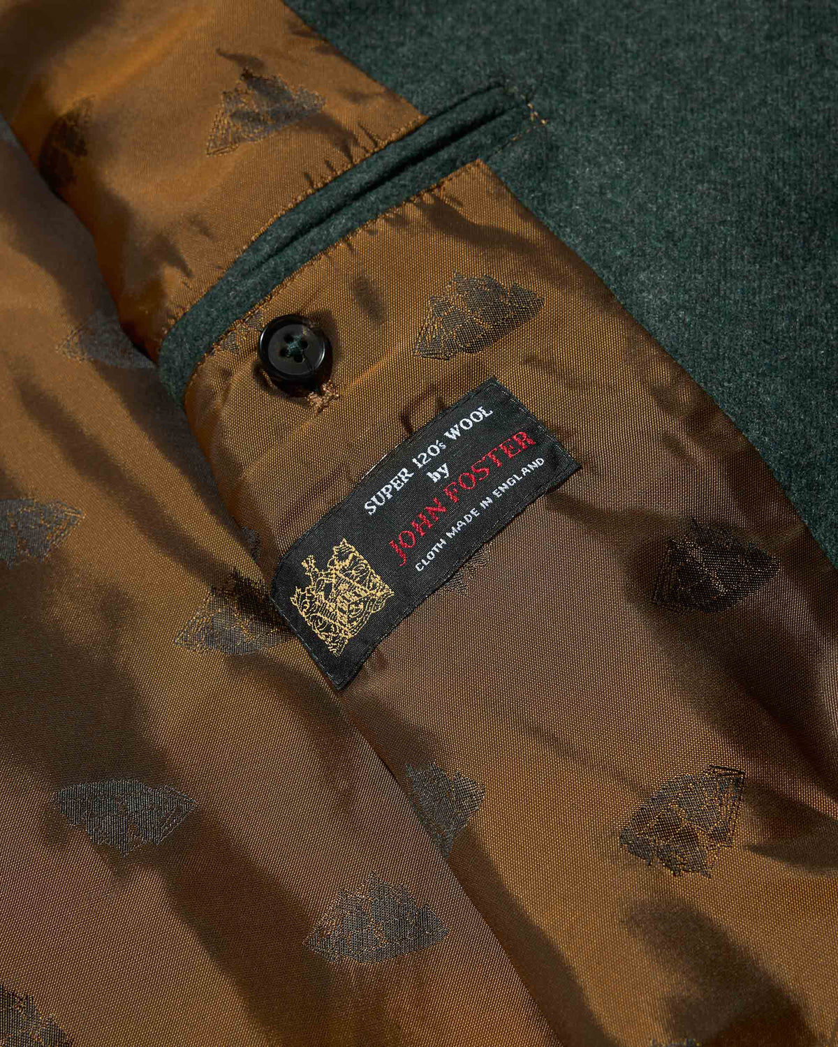 Single-Breasted Wool Flannel Jacket