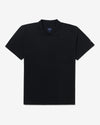 Noah - Collared Tee - Black - Swatch