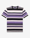 Noah - Striped Ringer Tee - Pink/Black/Lavendar - Swatch