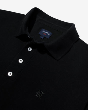 Long Sleeve Pique Polo - Noah