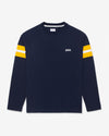 Noah - Raglan Practice Top - Navy/Gold/White - Swatch