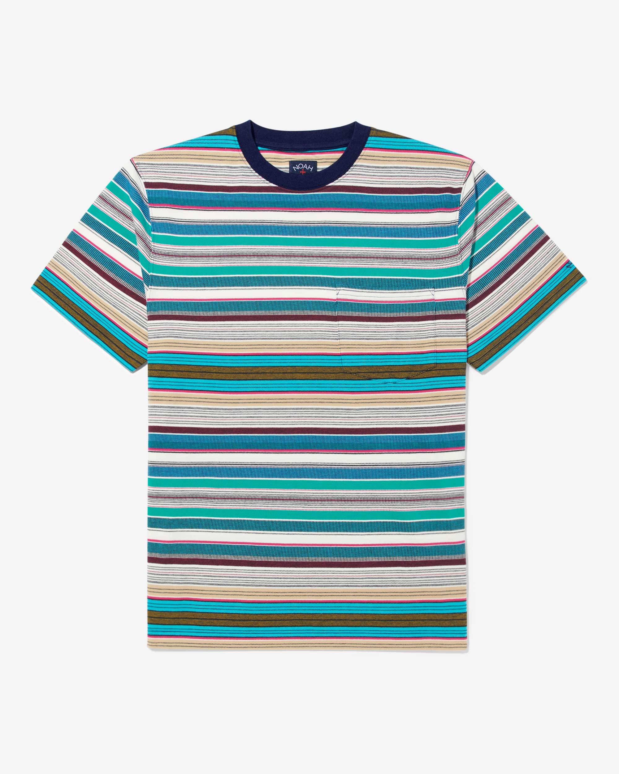 Striped Pocket Tee - Noah