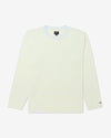 Noah - Long Sleeve Striped Top - Pale Yellow/Pale Blue - Swatch