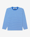 Noah - Long Sleeve Striped Top - Yves Blue/White - Swatch