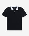 Noah - Summer's Polo - Black/White - Swatch