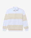 Noah - Relaxed Fit Rugby - Ivory/White - Swatch