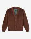 Noah - Bear Fur Cardigan - Brown - Swatch