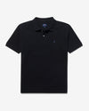 Noah - The Iris Polo - Black - Swatch