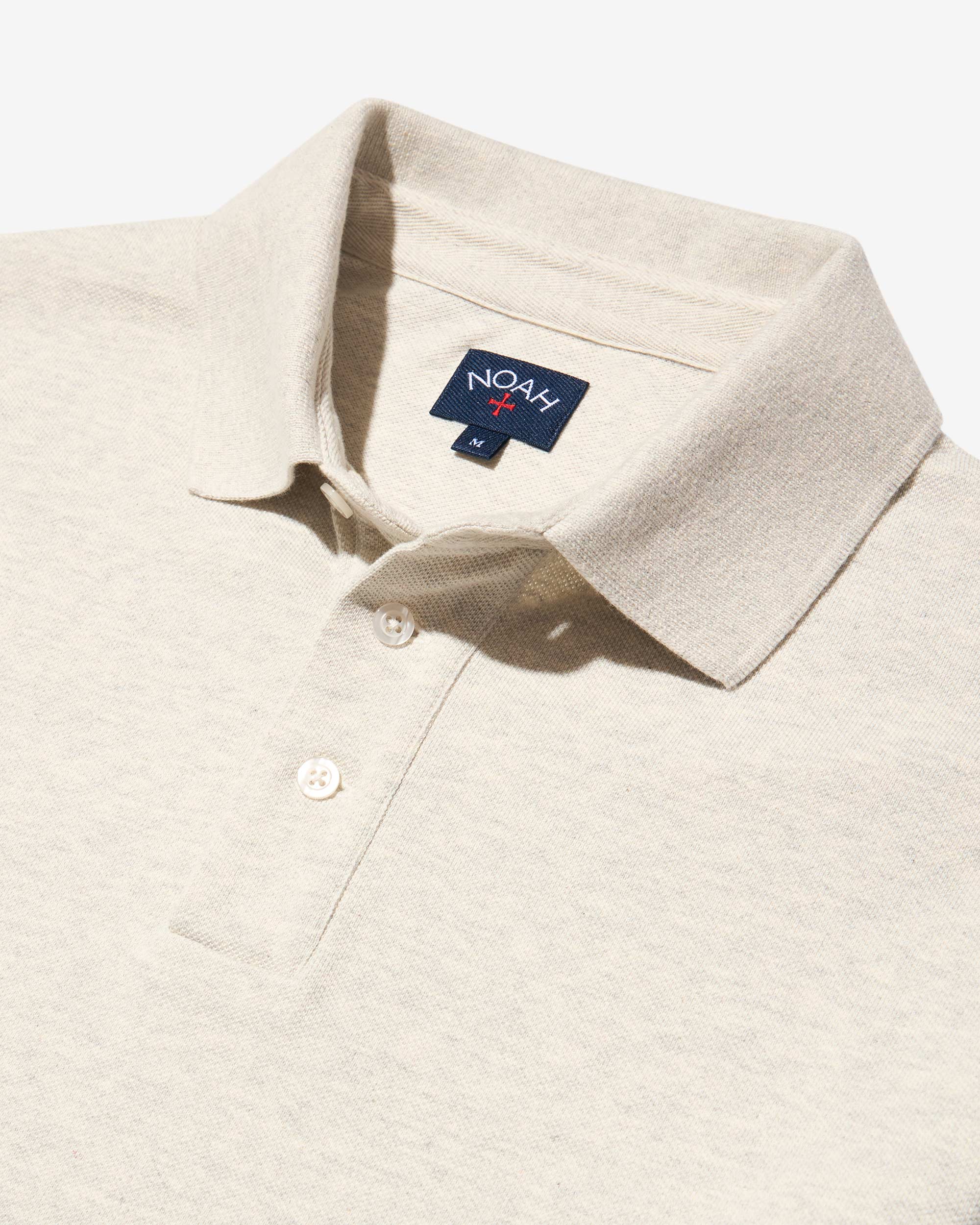 Velour Long Sleeve Polo - Noah