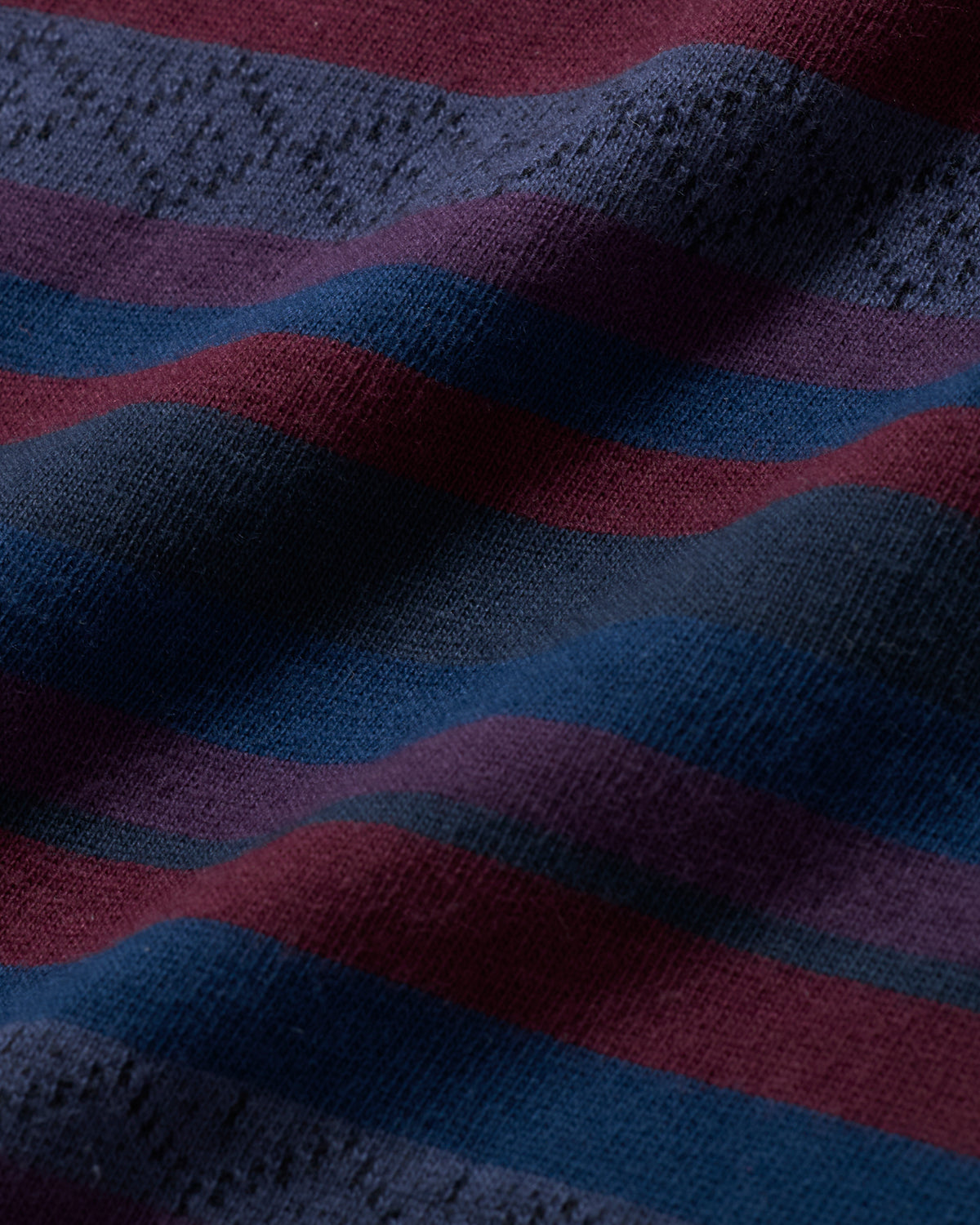 Striped Pointelle Tee