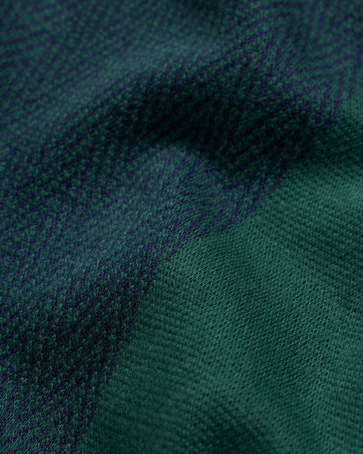 Buffalo Plaid Zip Polo