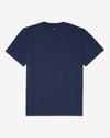 Noah - Rib Knit Tee - Navy - Swatch
